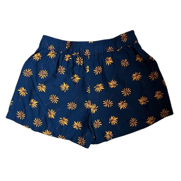 Madewell Shorts Pull-On Tie Fresh Daisies Floral Print Lightweight Women‎ Sz S - Picture 4 of 8
